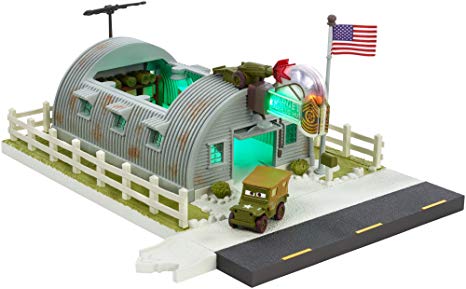 Disney Pixar Cars Precision Series Sarge's Surplus Hut Playset ...